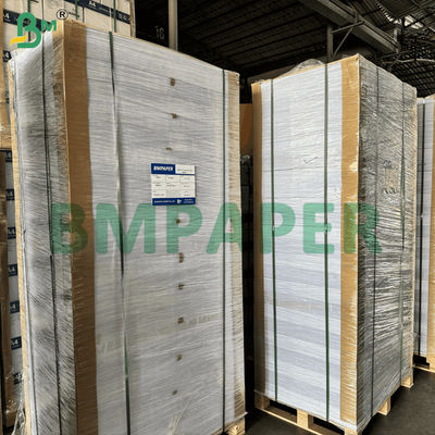 Tek yüzlü dalgalanmış kağıt paketin yastığı için beyaz renk