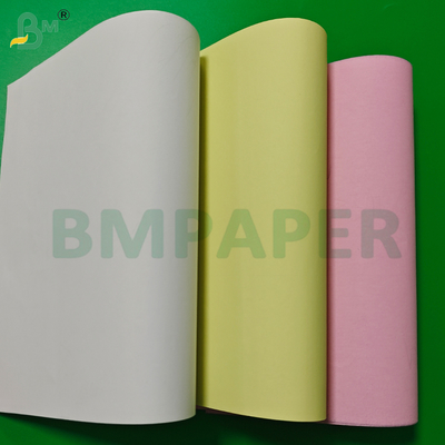 75gsm 80gsm Beyaz Pembe Yeşil Sarı Şeffaf Görüntü NCR Kağıt Ruloları