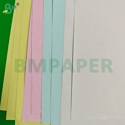 75gsm 80gsm Beyaz Pembe Yeşil Sarı Şeffaf Görüntü NCR Kağıt Ruloları