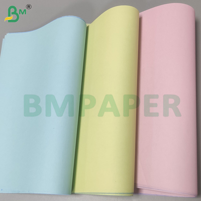 75 gsm 80 gsm Beyaz Üstü Pembe Orta Mavi Altı NCR Kağıt Yaprakları