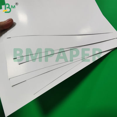 250 gm 300 gm Dijital Kaplı Parlak Mat Sanat Kağıdı Otel Menüsü için 315 x 455mm