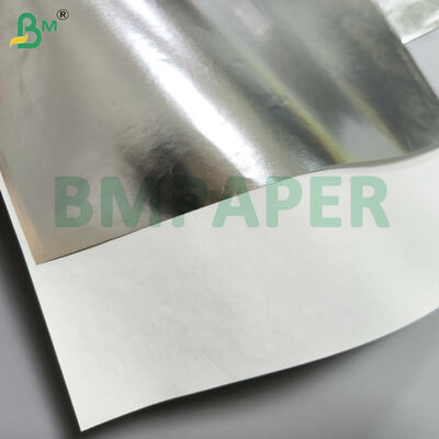 Bira Şişesi Etiketi Temel Kağıt Bir Yan Gümüş & Altın Bir Yan Beyaz