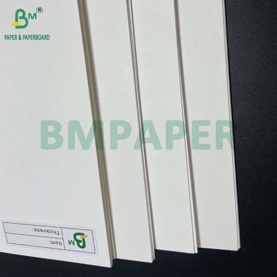 455mm x 650mm Kaplamasız Bardak Altlığı Kartonu 390GSM Doğal Beyaz Bira Altlıkları İçin