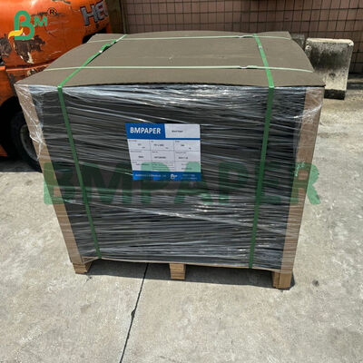 1.5mm Siyah Kitap Kartonu, Kitap Cilt Kapakları İçin, Tamamen Siyah & Siyah Gri Arka