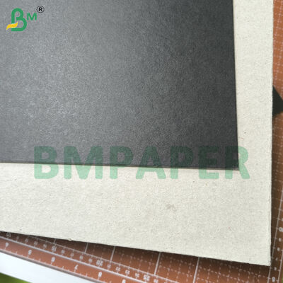 1.5mm Siyah Kitap Kartonu, Kitap Cilt Kapakları İçin, Tamamen Siyah & Siyah Gri Arka