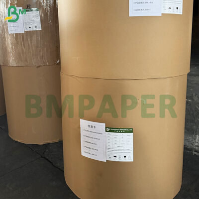 Tek taraflı kaplı kağıt beyaz pürüzsüz yüzey için yumuşak paket sigara ambalajı