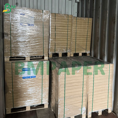 Tek taraflı kaplı kağıt beyaz pürüzsüz yüzey için yumuşak paket sigara ambalajı