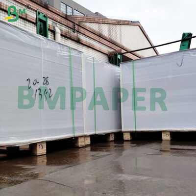 Sigara ambalajı için yüksek tabaka düzlük beyaz karton 12pt