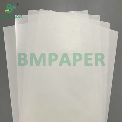 Food-Safe Single-Sided 40gsm 50gsm Glossy White MG Kraft Paper for Bread Bags & Gift Wrap