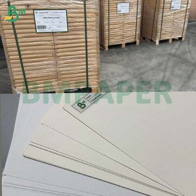 0.6mm 0.7mm Absorbent Cup Coasters Board. Beyaz Pulpboard Blotting Paper 16.5 "x 24.4" sayfalar.