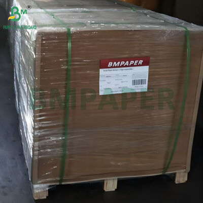 80GSM 85GSM 90GSM Yüksek Esnek Kahverengi Çimento Paketleme Torbaları Kağıt Rulo