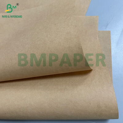 80GSM 85GSM 90GSM Yüksek Esnek Kahverengi Çimento Paketleme Torbaları Kağıt Rulo