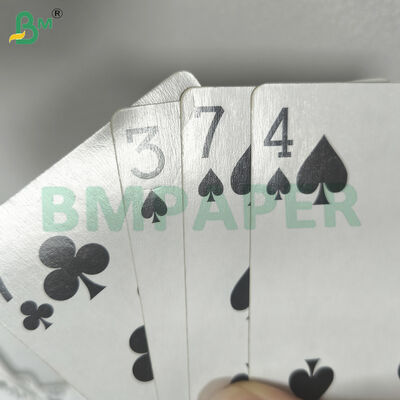 Plain Blank Cardstock Basılabilir Hobbi Kart Oynamak Yüksek Parlaklık