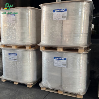 Gıda kalitesi saman kağıdı 24GSM 28GSM içecek kamları ambalajlamak için