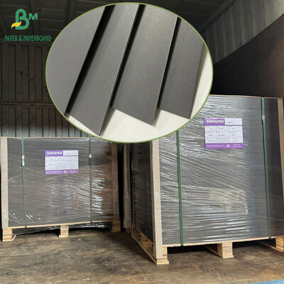 1Yüksek kaliteli şarap paket kutusu için.2mm 1.5mm 1.6mm 1.8mm Siyah Katı Karton