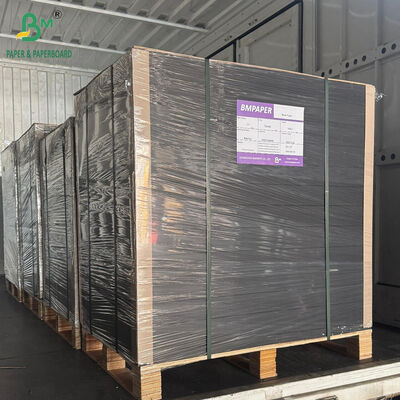 1Yüksek kaliteli şarap paket kutusu için.2mm 1.5mm 1.6mm 1.8mm Siyah Katı Karton