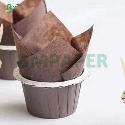 40gm Gıda Güvenliği Kahve Premium Muffin Liner Kağıdı Pişirme için