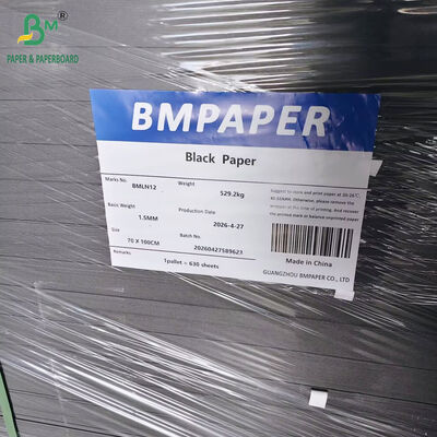 800gm 1200gm 1600gm Siyah Kağıt Sert Karton 72cm X 102cm Fotoğraf Çerçeve