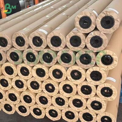 80g 70g Delikli kahverengi kraft kağıt 72 inç 90 inç x 100 m rulolar