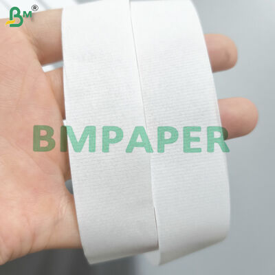 Kabuklu Sigara Kağıdı Ruloları 30mm Genişliği 25gsm Beyaz Endüstriyel Sigara Sargı Kağıdı