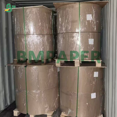 Sarı çıkartma silikon kaplı etiket cam kağıt jumbo rulolar