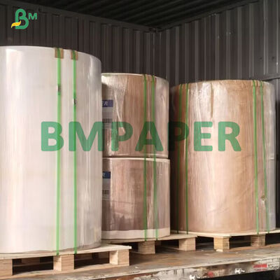 30-40gm Et sarmak için su geçirmez beyaz PE kaplı kraft kağıdı