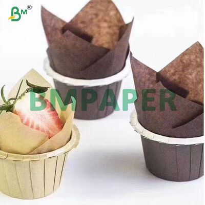 35g 38g 40g 45g yapışkan olmayan kaplama renkli muffin pişirme kaplama kağıdı