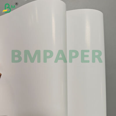 170 gram iki taraflı kaplı parlak sanat kağıdı Jumbo Rolls 38 inç genişliği