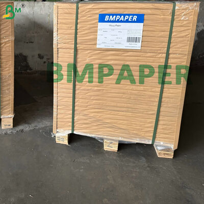 80gm 90gm Gıda Kaliteli Siyah Kraft Kağıdı Bakire Ahşap Pulp Gıda Paketleri için Yağ Kanıtlı