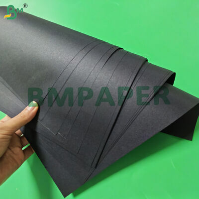 Çiçek Sarma için 80gsm 90gsm Siyah Kraft Kağıt Rulosu 48 inç x 100 Feet