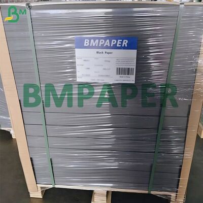 80gsm 90gsm Gıda Sınıfı Siyah Bakire Kraft Kağıt Kesilmiş Sayfalar Gıda Sarma Kraft Stok Sayfaları