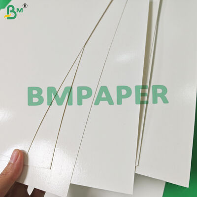 Fast Food Ambalajı İçin 300gsm + 15g PE Kaplamalı Beyaz Öğle Yemeği Kutusu Kağıdı 400 x 500mm