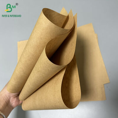 70gm 80gm Virgin Kahverengi Renkli Çuval Kraft Kağıt 80cm 90cm