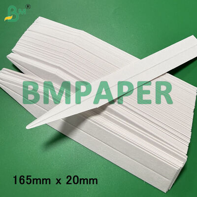 Beyaz koku test kağıdı şeritleri, emici tahta 160mm X 10mm 170mm X 9mm