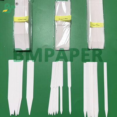 Beyaz koku test kağıdı şeritleri, emici tahta 160mm X 10mm 170mm X 9mm