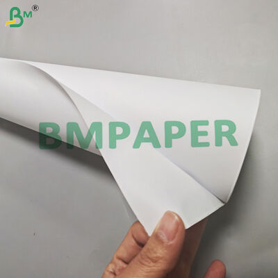 24lb 28lb Inkjet Coated Bond Matte Paper Roll For Advertising 24'' 36'' x 30m