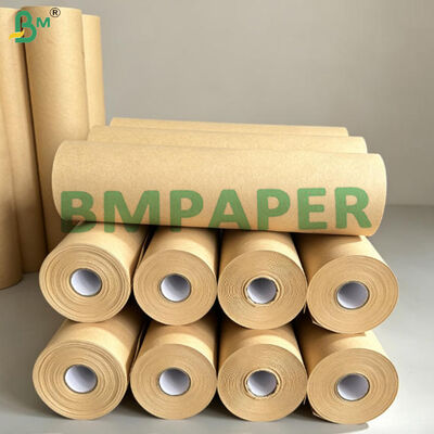 Otomotiv Boyama İçin 50gsm Kraft Sprey Maskeleme Kağıdı Su Geçirmez 60cm x 50m