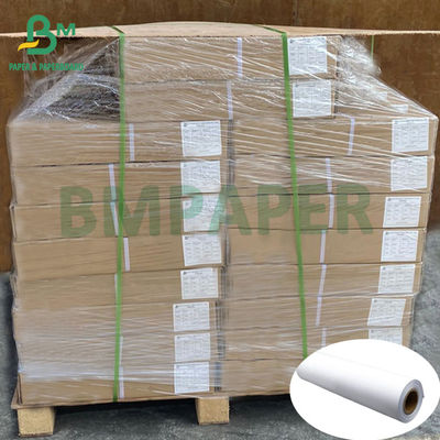 80gm Beyaz Yumuşak Mühendislik Tasarımı Cad Plotter Çizim Kağıdı