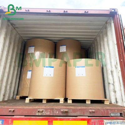 Geri dönüştürülebilir 40gm G1S Gıda Sınıfı Beyaz MG Kraft Kağıdı