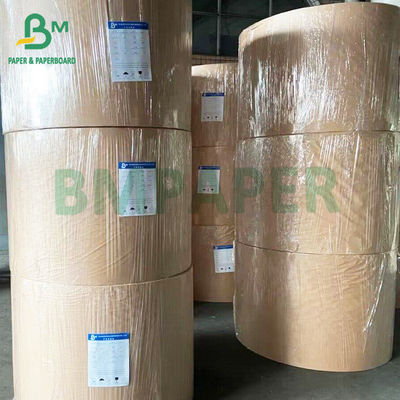 120cm Rulo Genişi Gıda Sınıfı 33gm 35gm MG Beyaz Kraft Kağıt Rulo