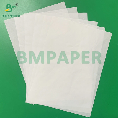 Yüksek saflıkta Beyaz 50gsm Glassine Kağıdı Metal Parçaları Koruyucu Ara Katman Kağıdı